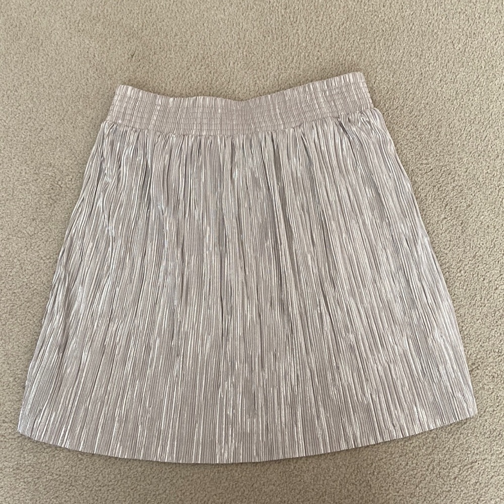 NWOT Topshop Metallic Skirt - Size 4 US